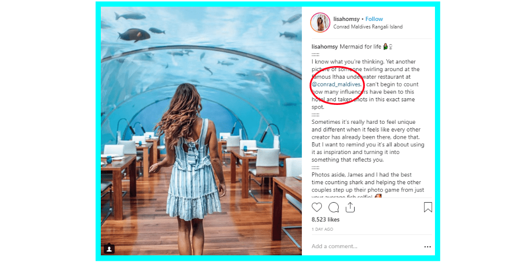 a look into Influencer Marketing from instagram