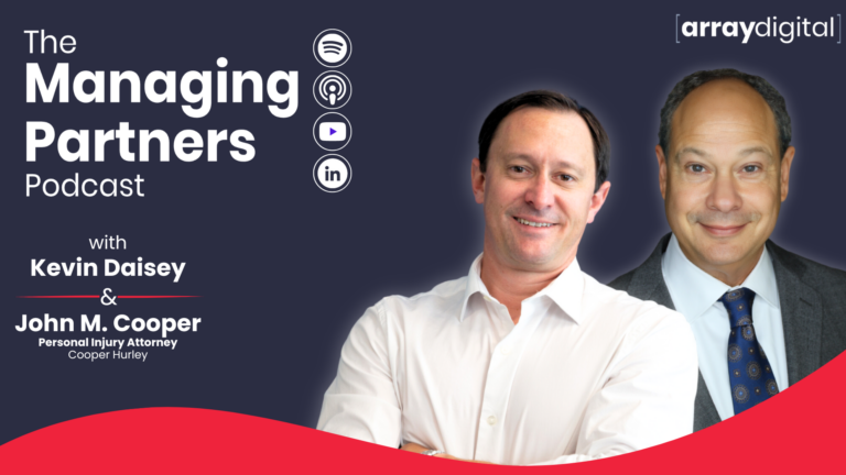 Managing Partners Podcast with Kevin Daisey & John M. Cooper, attorney. Available on Spotify, Apple, YouTube, LinkedIn.